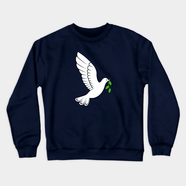 Dove Love Crewneck Sweatshirt by machmigo